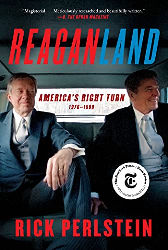 Read Reaganland: America's Right Turn 1976-1980, written by Rick Perlstein