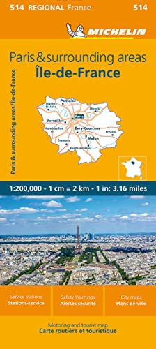Read France: Paris and Surrounding Areas Map 514: Paris and Surrounding Areas Map 514 (Michelin Maps, 514) (English and French Edition), written by Michelin Read France: Paris and Surrounding Areas Map 514: Paris and Surrounding Areas Map 514 (Michelin Maps, 514) (English and French Edition), written by Michelin