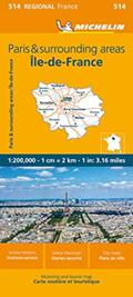 Read France: Paris and Surrounding Areas Map 514: Paris and Surrounding Areas Map 514 (Michelin Maps, 514) (English and French Edition), written by Michelin