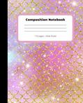 Read Composition Notebook: Beautiful Mermaid Wide Ruled Cute Journal, written by Annette Palove