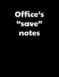 Read Office Save Note: Lined Paper Notebook for Journal, Drawing or Doodling | 120 Lined Pages | Large Size 8.5"X11", written by Workmate Publisher