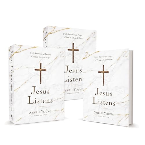 Read Jesus Listens, 3-pack: Daily Devotional Prayers of Peace, Joy, and Hope (A 365-Day Prayer Book), written by Sarah Young