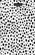 Read Black & White Cheetah Print Notebook: Small 5.5 X 8.5 College-Ruled Transportable Notebook, written by mcgemi designs