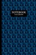 Read 5 quares per inch Graph paper notebook with blue 3D look cover: 5 mm graph for composition, planning, designing, drawing and technical sketching, written by Bella Rosa