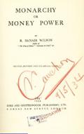 Read Monarchy or Money Power, written by R. McNair Wilson