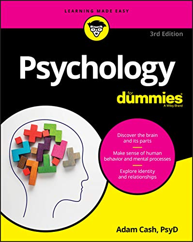 Read Psychology For Dummies, written by Adam Cash Read Psychology For Dummies, written by Adam Cash