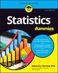 Read Statistics For Dummies (For Dummies (Lifestyle)), written by Deborah J. Rumsey