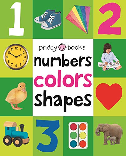 Read First 100 Padded: Numbers, Colors, Shapes: An essential early-learning book, written by Roger Priddy