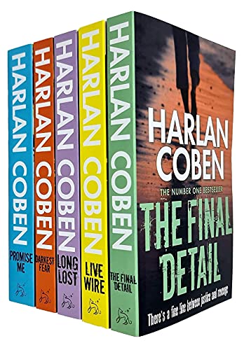 Read Myron Bolitar Series Books 6 - 10 Collection Set by Harlan Coben (Final Detail, Live Wire, Long Lost, Darkest Fear & Promise Me), written by Harlan Coben