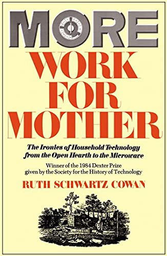 Read More Work For Mother: The Ironies Of Household Technology From The Open Hearth To The Microwave, written by Ruth Schwartz Cowan Read More Work For Mother: The Ironies Of Household Technology From The Open Hearth To The Microwave, written by Ruth Schwartz Cowan