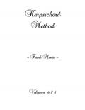Read Harpsichord Method - Volumes 6 7 8, written by Frank Mento