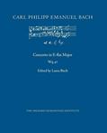 Read Concerto in E-flat Major, Wq 47 (Cpeb: Cw Offprints), written by Carl Philipp Emanuel Bach