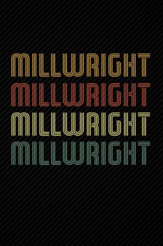 Read Millwright retro: Blank Lined Journal Notebook Planner - Gifts For Men And Women Retro Diary, written by Mou Be