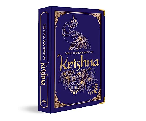 Read The Little Blue Book on Krishna: (Deluxe Silk Hardbound), written by Shubha Vilas