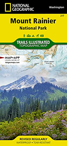 Read Mount Rainier National Park Map (National Geographic Trails Illustrated Map, 217), written by National Geographic Maps - Trails Illustrated