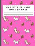 Read Primary Story Journal: Horses for K-2 Creative Draw and Write, Composition with Dotted Middle Line Journal - Sketch, Draw, Notebook for Kids, written by Cackling Cat