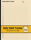 Read Daily Habit Tracker: Habit Tracking Notebook | One Month to a Page | Large, written by The Positivity Believer