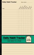 Read Daily Habit Tracker: Habit Tracking Notebook | One Week to a Page | Small, written by The Positivity Believer