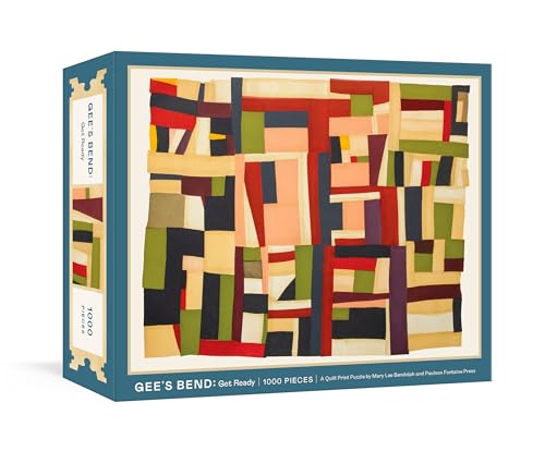 Read Gee's Bend: Get Ready: A Quilt Print Jigsaw Puzzle: 1,000 Pieces: Jigsaw Puzzles for Adults, written by Mary Lee Bendolph; Paulson Fontaine Press