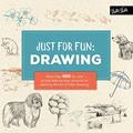 Read Just for Fun: Drawing: More than 100 fun and simple step-by-step projects for learning the art of basic drawing, written by Lise Herzog