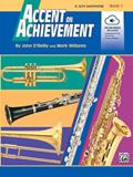 Read Accent on Achievement, Book 1 Eb Alto Saxophone, written by John O'Reilly; Mark Williams