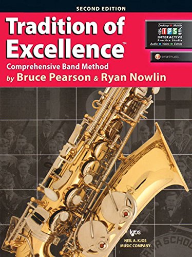 Read W61XE - Tradition of Excellence Book 1 - Alto Saxophone, written by Bruce Pearson; Ryan Nowlin