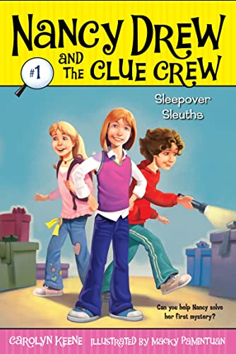 Read Sleepover Sleuths (Nancy Drew and the Clue Crew #1), written by Carolyn Keene