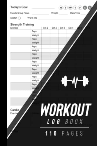 Read Workout Log Book, written by Simple Planners