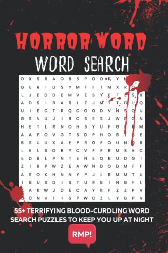 Read The Spookiest Horror Words Word Search Puzzle Book!: A word search puzzle book FILLED with SPOOKY, BLOOD-CURDLING words, written by CB Frederick