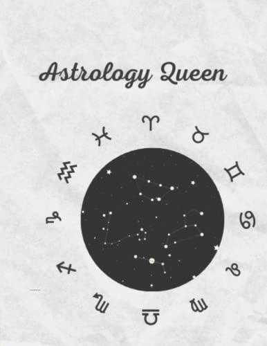 Read Astrology Queen Notebook,diameter 8.5in/11in, written by ABS Emotion; ABS Emotion