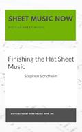 Read Finishing the Hat Sheet Music, written by Stephen Sondheim