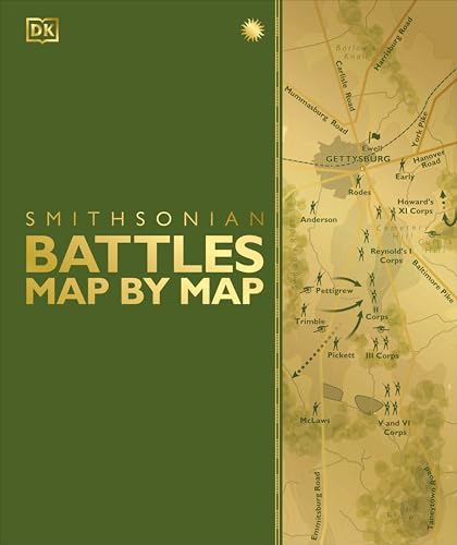 Read Battles Map by Map (DK History Map by Map), written by DK