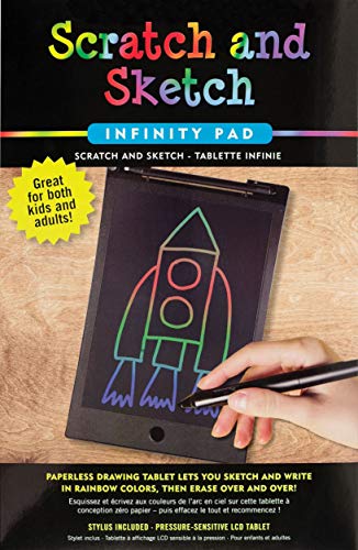 Read Scratch & Sketch Infinity Pad (LCD writing tablet with large, 10 inch screen) (Scratch and Sketch), written by Peter Pauper Press