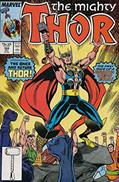 Read Thor #384, written by Tom DeFalco