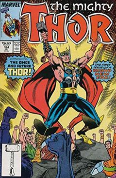 Thor #384, written by Tom DeFalco