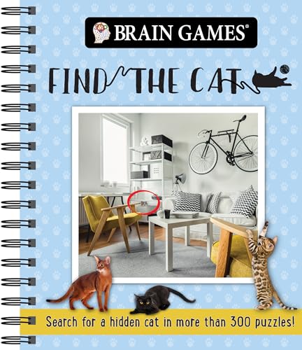 Read Brain Games - Find the Cat (384 Pages), written by Publications International Ltd.; Brain Games