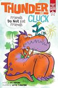Read Friends Do Not Eat Friends: Ready-to-Read Graphics Level 1 (Thunder and Cluck), written by Jill Esbaum