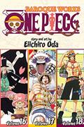 Read One Piece: Baroque Works 16-17-18, written by Eiichiro Oda