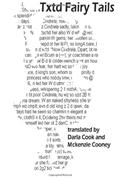 Capa de Txtd FairyTails: Texted Fairy Tales, written by Darla Cook; McKenzie Cooney
