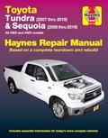 Read Toyota Tundra 2007 thru 2019 and Sequoia 2008 thru 2019 Haynes Repair Manual: All 2WD and 4WD models, written by Editors of Haynes Manuals