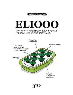 ELIOOO: How to go to IKEA and Build a Device to Grow Food in Your Apartment., written by Antonio Scarponi