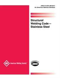 Structural Welding Code--Steel, written by American Welding Society