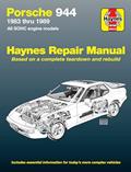 Read Porsche 944 4-cylinder (1983-1989) Haynes Repair Manual (USA) (Paperback), written by John H. Haynes; Larry Warren; Chaun Muir