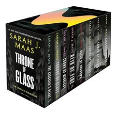 The Complete Throne of Glass Collection Full Series Set By Sarah J. Maas_Best Selling Book (2021), written by Sarah J. Maas