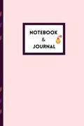 Read composition notebook in light pink color for girls: cute and adorable notebook journal for all age group lined note book journal 6x9 inches, written by Misaka Impex