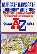 Read A-Z Street Atlas of Margate, Ramsgate, Canterbury & Whitstable, written by unknown author