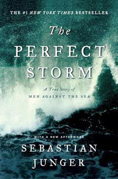 The Perfect Storm: A True Story of Men Against the Sea, written by Sebastian Junger