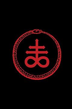 Ouroboros: Blood Red Leviathan Cross - Sulphur - Satanic Sigil | College Ruled Lined Pages (Journal, Notebook, Diary, Composition Book), written by Black Magick Journals