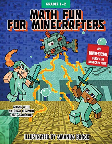 Math Fun for Minecrafters: Grades 1-2 (Math for Minecrafters), written by Sky Pony Press