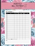 Read Monthly Bill Payment Log Book: Bill Payment Tracker, Bill Planner and Organizer | 120 Pages, written by Mery MRCHD